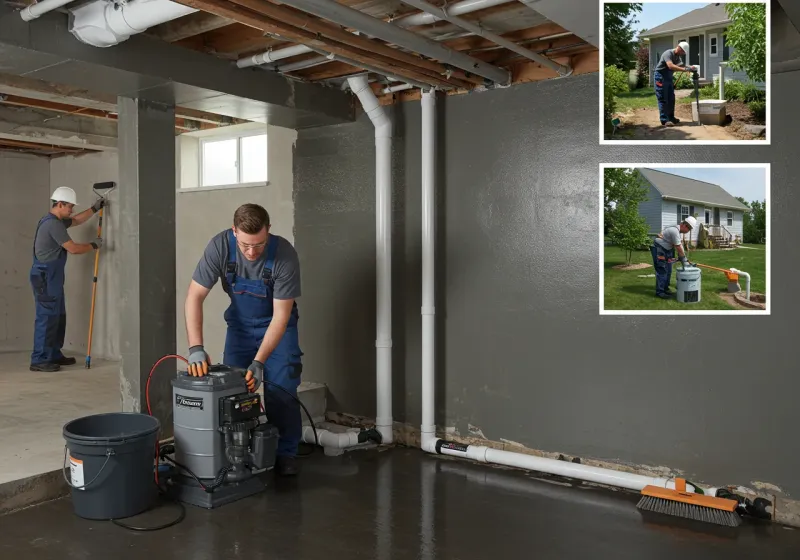 Basement Waterproofing and Flood Prevention process in Lame Deer, MT